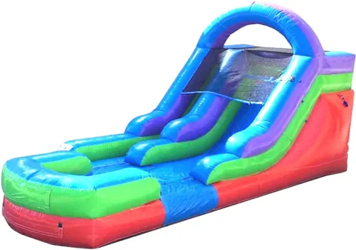 Vista 25 de TentandTable Tobogán acuático inflable para niños y adultos, diversión acuática gigante de grado comercial, incluye soplador de aire eléctrico, 35