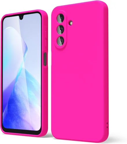 Vista 158 de oakxco Funda para teléfono Samsung Galaxy A12 con agarre de silicona líquida, linda delgada fina suave cubierta de gel de goma TPU lisa para mujeres