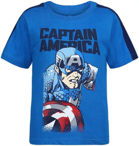Vista 2 de Marvel Little Avengers - Juego de camiseta de manga corta para niño (4 unidades)