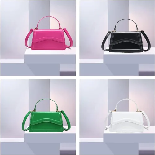 Vista 7 de SHUIANGRAN Elegante y simple bolso cruzado pequeño bolso cuadrado monedero para mujer bolso de hombro bolso