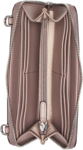 Vista 4 de Calvin Klein Cartera organizativa de mármol en una bandolera de cuerda