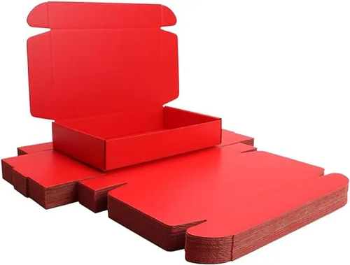 Vista 19 de Cajas de embalaje de envío pequeñas negras KAXILU 20 piezas Cajas de envío L6xW6xH2 pulgadas Adecuadas para embalaje de comercio electrónico