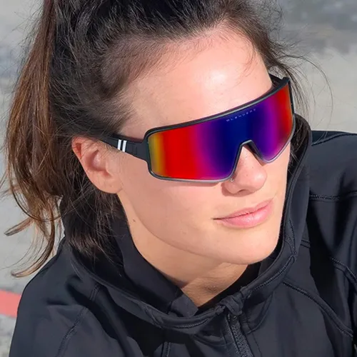 Vista 73 de Blenders Eyewear Eclipse X2 - Gafas de sol polarizadas - Lente envolvente - 100% protección UV - Para hombres y mujeres