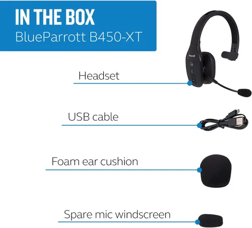 Vista 15 de VXi BlueParrott B450-XT, audífonos Bluetooth con cancelación de ruido