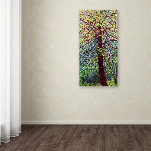 Vista 3 de Trademark Fine Art Kaleidoscope de Mandy Budan para colgar en la pared, 10 x 19 pulgadas