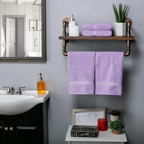 Vista 72 de BNM Toallas de Algodón Egipcio de Peso Pesado, Ideales para Baño, Ducha, Spa, Hotel, 800 GSM, Toallas Faciales/de Aseo, Toallas de Mano, Toallas
