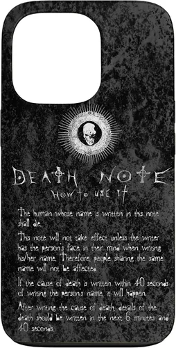 Vista 10 de Death Note Cómo usarlo funda para iPhone 17