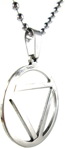 Vista 2 de Collar unisex de animación de moda para cosplay, No es una piedra preciosa
