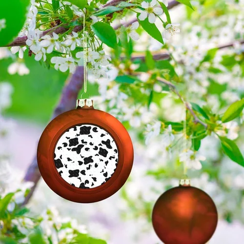 Vista 157 de Boobs Funny Shatterproof Matte Christmas Balls for Tree Wreath Home Decor 1PCS