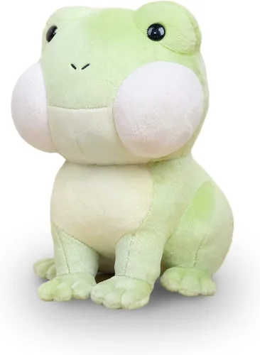 Vista 3 de Bellzi Rana – Lindo juguete de peluche – Adorable juguete de rana suave peluche y regalos – Regalo perfecto para todas las edades – Rana
