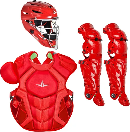 Vista 10 de All-Star S7 Axis for Adults - Baseball Catching Equipment Kit (Catching Helmet, Chest Protector, Leg Guards), NOCSAE Standard
