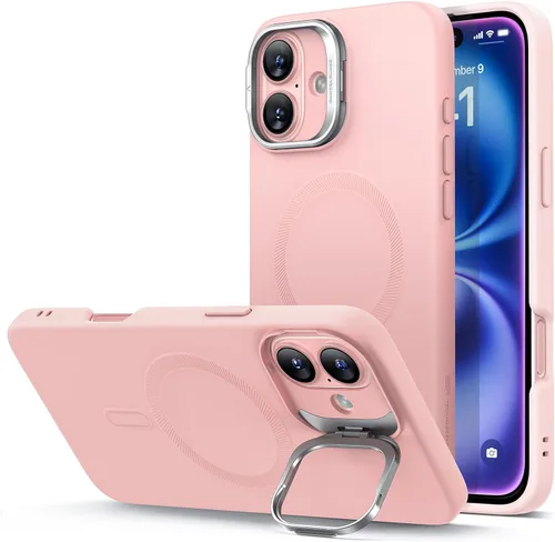 Vista 62 de ESR Funda para iPhone 13 Pro, compatible con MagSafe, protección de grado militar a prueba de golpes, soporte de anillo de cámara integrado, funda