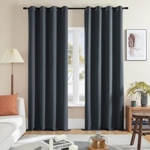 Vista 26 de Rutterllow - Cortinas opacas con ojales, 2 paneles
