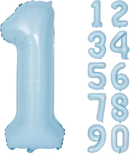 Vista 179 de Globos de 40 pulgadas con números de caramelo, papel de aluminio de helio, globos de látex de Mylar para fiesta de cumpleaños, decoración digital 0
