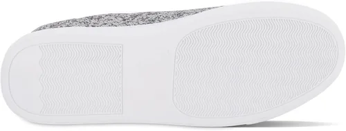 Vista 6 de Zapatos brillantes con lentejuelas brillantes para mujer, zapatos de tenis brillantes con diamantes de imitación con cordones