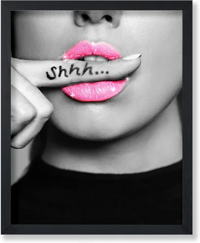 Vista 30 de Poster Master Impresión de labios dorados, póster de mordida de labio, arte moderno y minimalista, regalo bohemio para hombres y mujeres, diseño