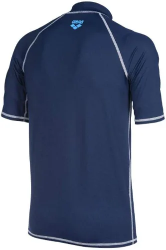 Vista 5 de Arena Men's Short Sleeves Rash Vest, Swim Shirt with Uv Sun Protetion