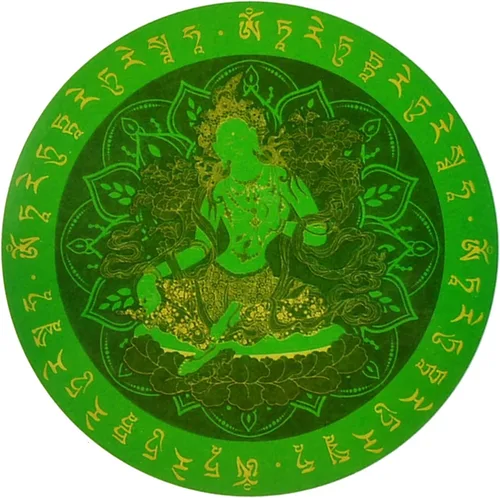 Vista 3 de Feng Shui - Adhesivo para ventana antirrobo y Vlolence, símbolo de paz y tranquilidad, rechaza la violencia y el robo (5 piezas)