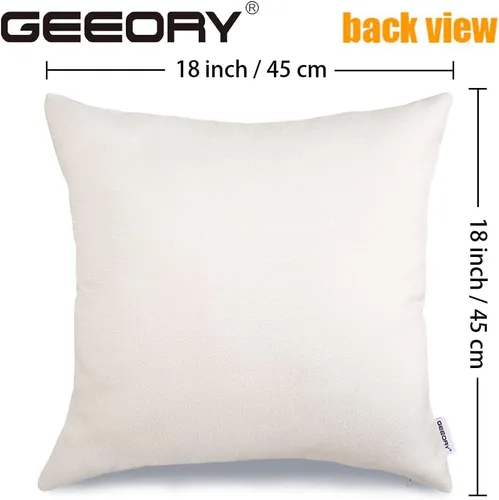 Vista 8 de GEEORY Juego de 4 fundas de almohada de 18 x 18 pulgadas para el 4 de julio, Dios bendiga Estados Unidos, estrellas valientes, a rayas, decorativas
