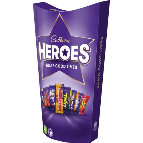 Vista 3 de Cadbury Heroes - Caja de chocolate, 10.26 oz (290 g)