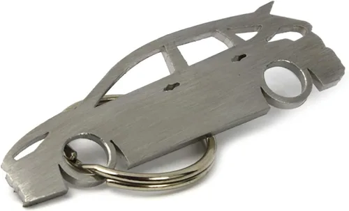 Vista 2 de Boostnatics Llavero de silueta para llavero Focus RS MK3 MKIII, Acero inoxidable