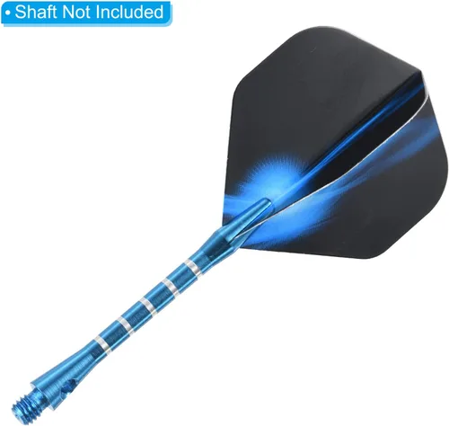 Vista 4 de PATIKIL Dart Flights - Accesorios de dardos PET para punta de acero suave