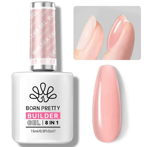 Vista 39 de Born Pretty Juego de Base y Capa Superior de 2 Piezas, Capa Superior de Alto Brillo, Gel Base para Uñas de Larga Duración con Acabado Brillante