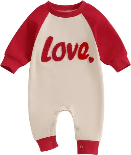 Vista 43 de FYBITBO Ropa de bebé niño niña Santa manga larga mono mameluco recién nacido primera Navidad traje de una pieza