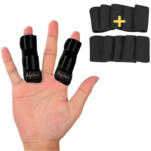 Vista 14 de BodyMoves - Férulas para dedos fracturados o para la rehabilitación posquirúrgicas y protectores para aliviar síntomas de artritis y dedos