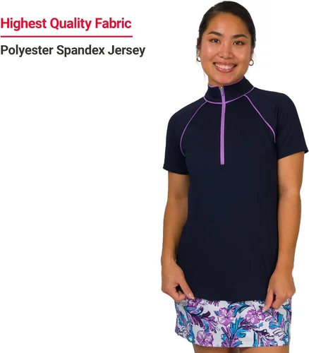 Vista 6 de Jofit Apparel - Ropa deportiva de manga corta para mujer para golf y tenis