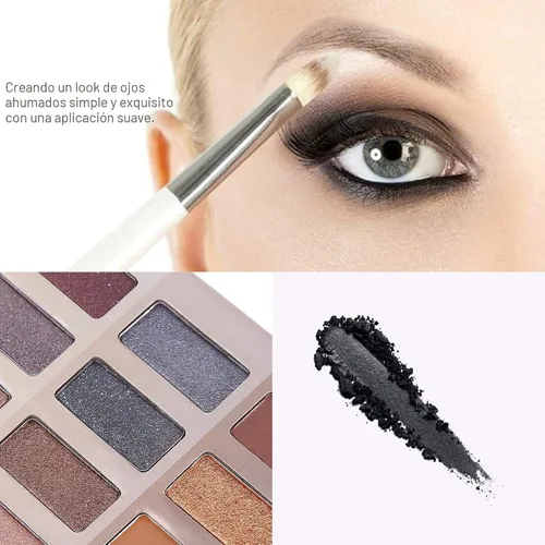 Vista 5 de UCANBE Paleta de sombra de ojos desnudos de 60 colores, paleta de maquillaje de desnudos neutros cálidos, brillo mate natural, sombras de ojos