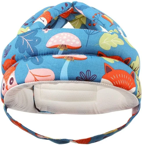 Vista 12 de Casco de bebé para gatear caminando, casco de bebé sin golpes, suave protector de cabeza de bebé, protección para la cabeza para bebés niños y niñas