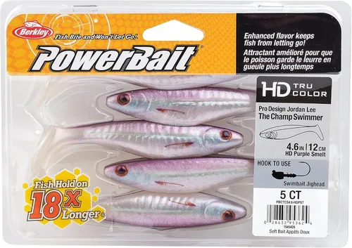 Vista 14 de Berkley PowerBait The Champ Swimmer Fishing Soft Bait
