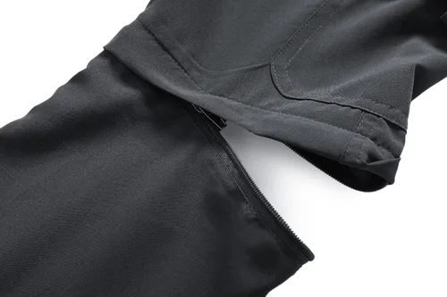 Vista 5 de DAFENGEA Pantalones cargo de senderismo para niños, estilo casual, secado rápido, senderismo, montañismo, convertibles