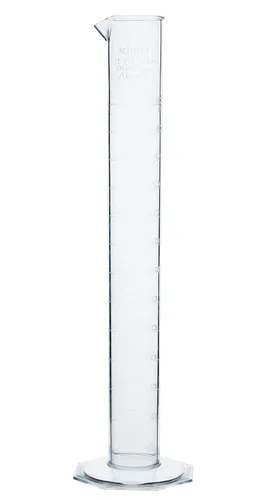 Vista 4 de EISCO Cilindro graduado, 0.3 fl oz - Clase A tolerancia octogonal base TPX plástico calidad industrial, autoclavable- Eisco Labs