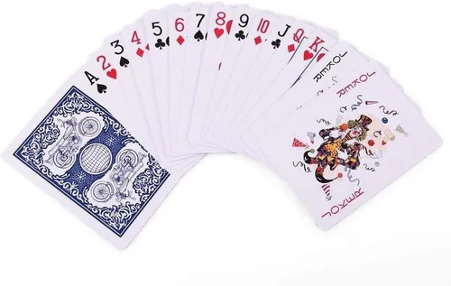 Vista 4 de 2-24 mazos de cartas de cartas de póquer índice estándar de tamaño (2 unidades)