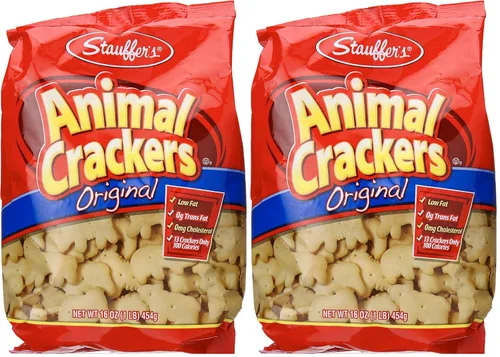Vista 6 de Stauffer - Galletas de animales originales, 16 onzas