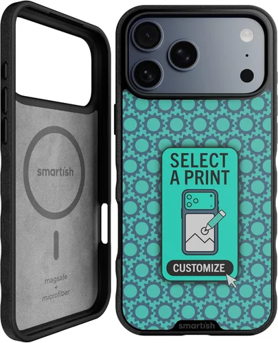 Vista 79 de Smartish® Funda delgada para iPhone 13 Pro - Gripmunk - [ligera + protectora] Funda de agarre fina - Black Tie Affair