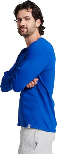 Vista 3 de Russell - Camiseta de manga larga de algodón para hombre