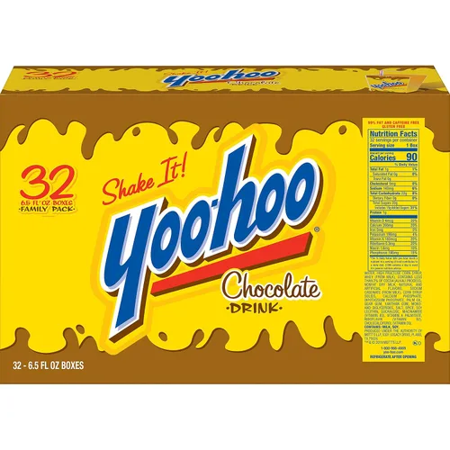Vista 7 de Yoo-hoo Bebida de chocolate, cajas de 6.5 onzas líquidas, paquete de 32