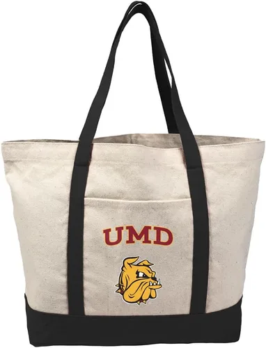 Vista 174 de Campus Lab Bolsa de lona con logotipo primario colegiado con bolsillo externo, bolsa de hombro reutilizable para ir de compras, playa Águilas A&m