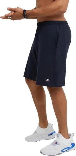 Vista 5 de Champion Pantalones cortos de algodón para hombre, 100% algodón, pantalones cortos deportivos, 7 y 9 pulgadas