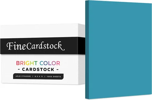 Vista 16 de Papel de alta calidad para tarjetas de colores, caja de 1000 hojas, cartulina de peso medio de 65 libras, perfecta para suministros escolares, artes