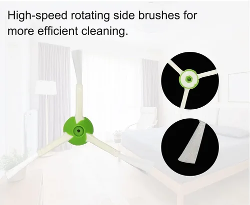 Vista 4 de Piezas de repuesto compatibles con iRobot Roomba i3 i3+ i4 i6 i6+ i7 i7+ i8 i8+/Plus E5 E6 E7 Serie I, E y J Aspiradora, 1 juego de cepillos