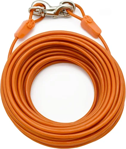 Vista 11 de Cable de amarre para perros IntelliLeash Products, múltiples longitudes y valoraciones de peso disponibles.