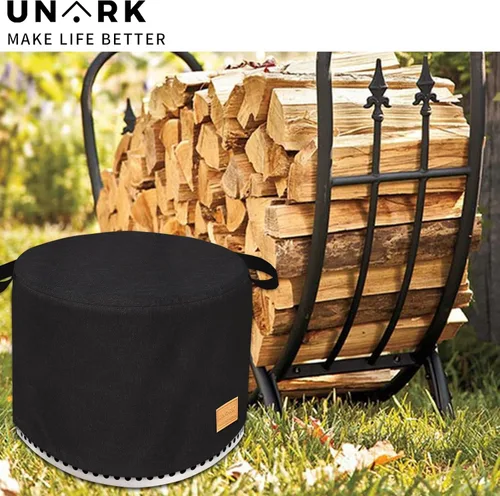Vista 2 de Cubierta Redonda para Hoguera para Ranger de 15 Pulgadas Cubierta Impermeable Accesorios Ranger de 15 Pulgadas Exterior Resistente Impermeable