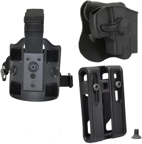 Vista 11 de Tactical Scorpion Gear Funda modular de nivel II para remo Smith & Wesson S&W M&P Compact 9 y 40