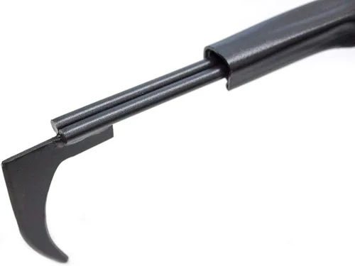 Vista 2 de Bully Tools - Gancho Bean 92395 calibre 7, 3 pulgadas/Cardadora para pavimento con cuchilla de doble cara.