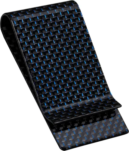 Vista 18 de SERMAN BRANDS Clip de dinero de fibra de carbono para hombres – Cartera delgada con clip de dinero RFID, bolsillo frontal minimalista, cartera EDC