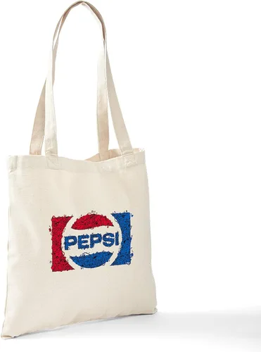 Vista 111 de CafePress Pepsi Tote Bag Bolsa de lona natural, bolsa de compras de tela, Caqui